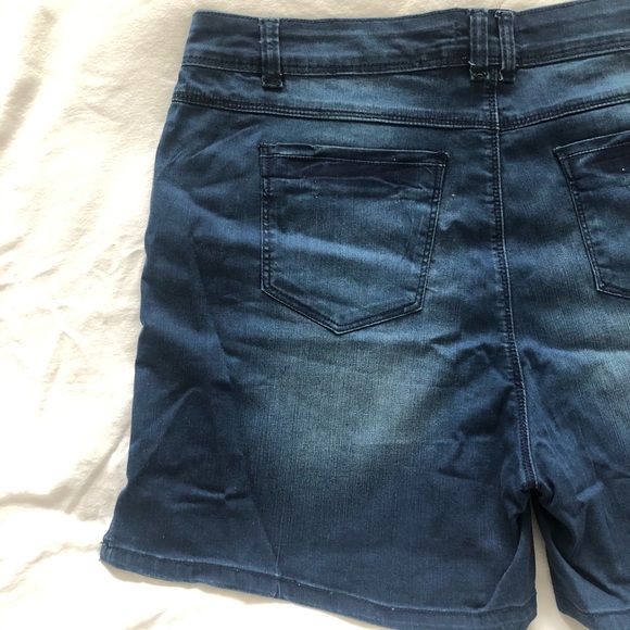 Plus Size Denim Shorts - Picture 5 of 6